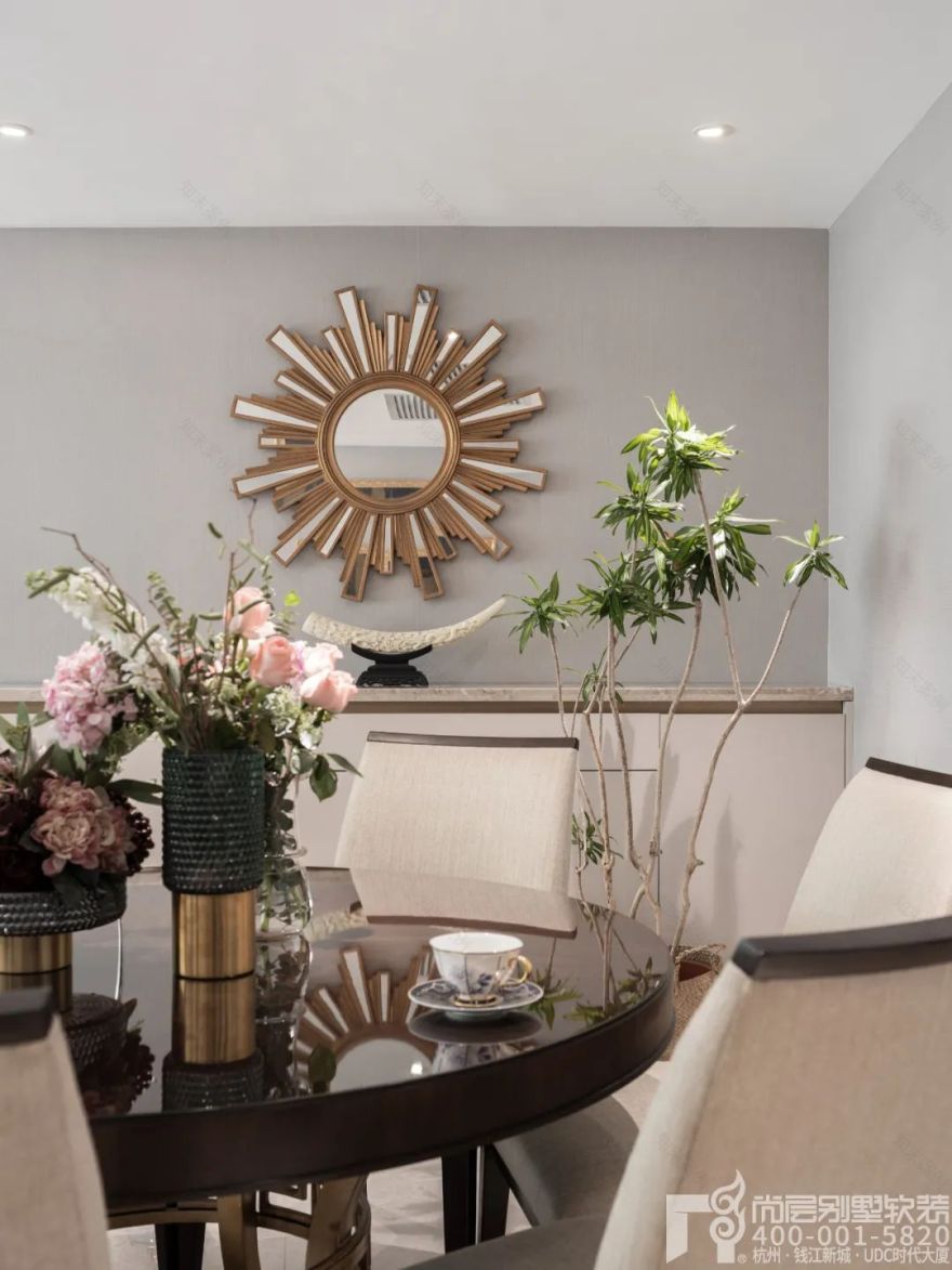 美式轻奢大平层丨尚层别墅装饰-25