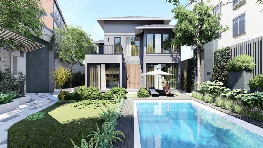 45+ 2层300㎡现代豪华别墅设计案例丨NEOHouse.vn-6