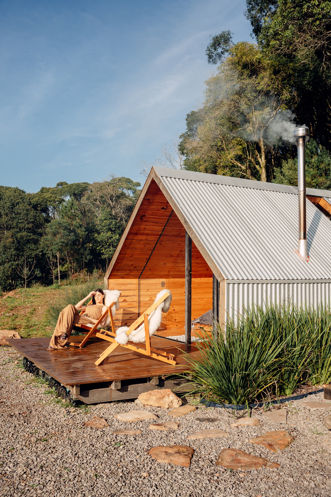 巴西 CABANA SOLENA 乡村度假小屋丨Desterro Arquitetos-23