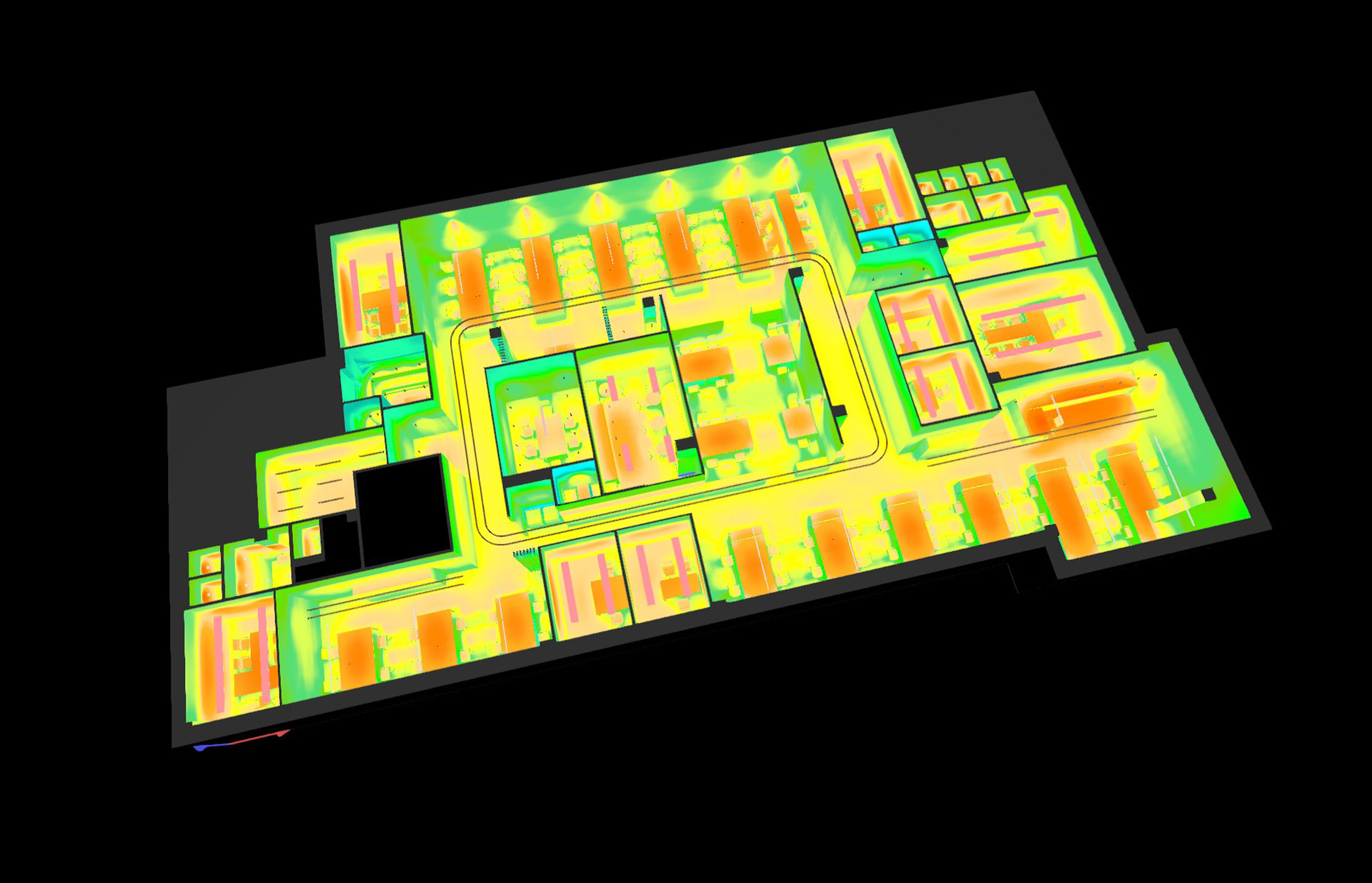 Dialu· Evo 灯光分析与计算丨俄罗斯加里宁格勒丨MASV-3