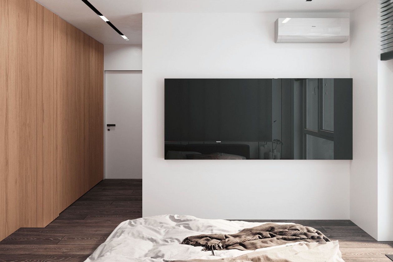 原木与大理石的碰撞 营造现代空间的品质感-6