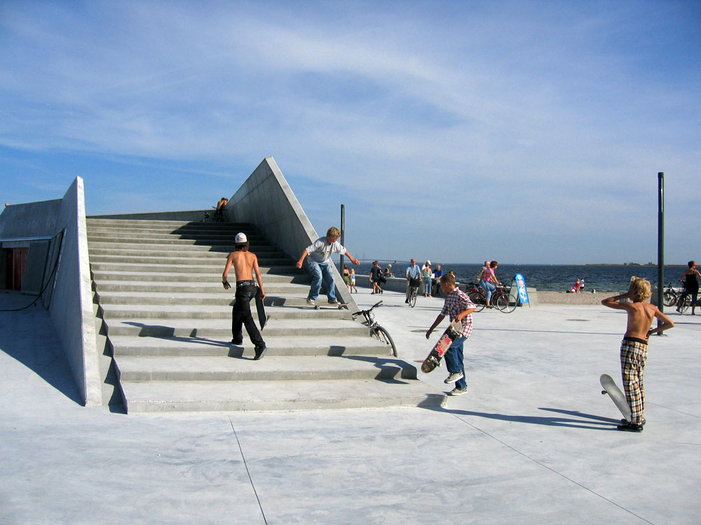 哥本哈根 Amager Beach 公园 | 人工海滩的都市休闲景观-26