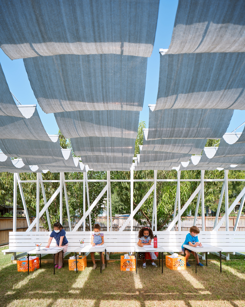 临时户外课堂丨美国奥斯汀丨Murray Legge Architecture-25