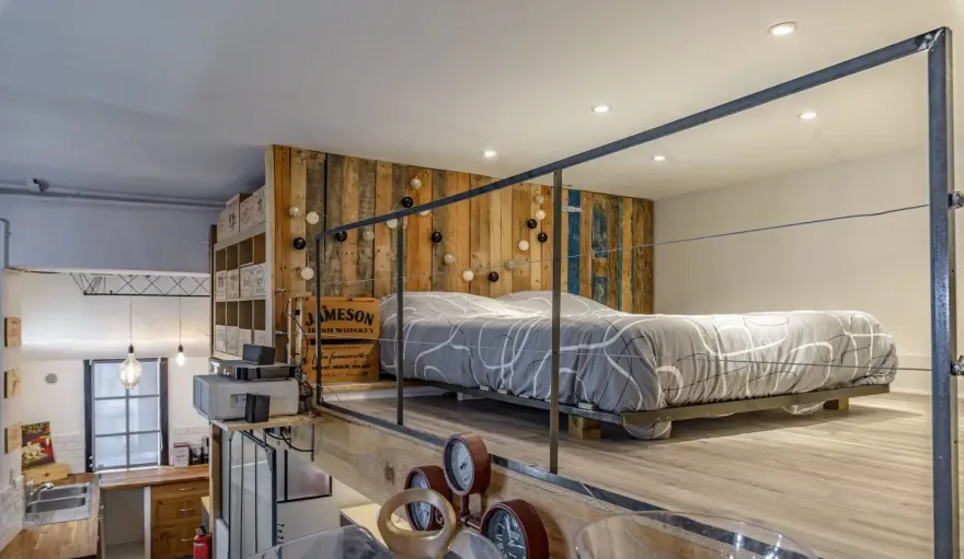 尼斯旧车库改造的纽约风格 loft-11