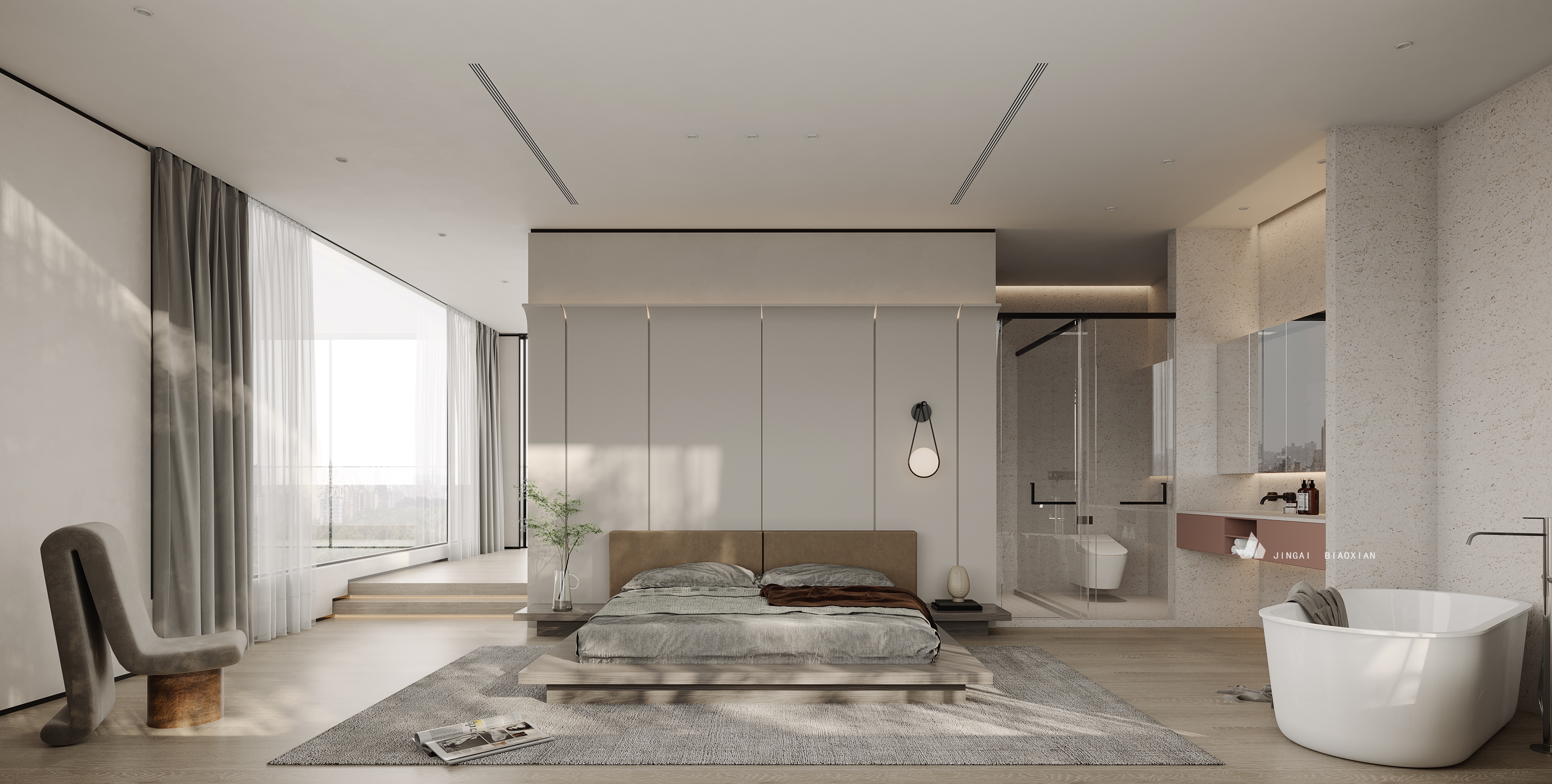 侘寂简约平层设计典范丨日本东京丨东京都某知名设计师-39