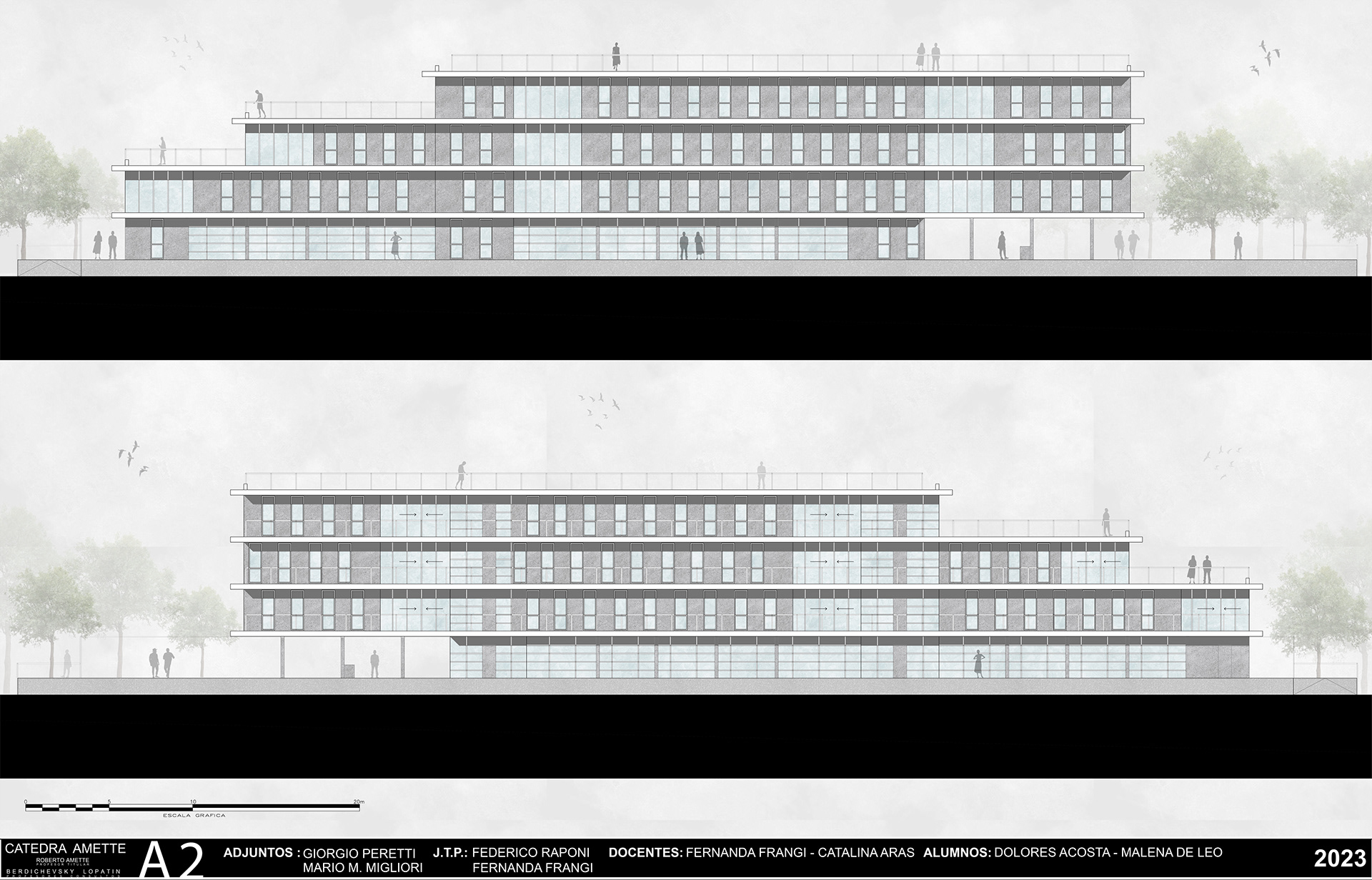 Edificio de Viviendas | A2 Cátedra Amette | 2023-3