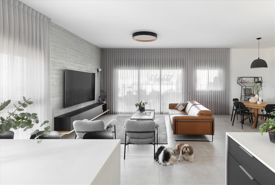 מיכל גרינברג | עיצוב פנים פנטהאוז 6 חדרים ביבנה - PICKINTERI-7