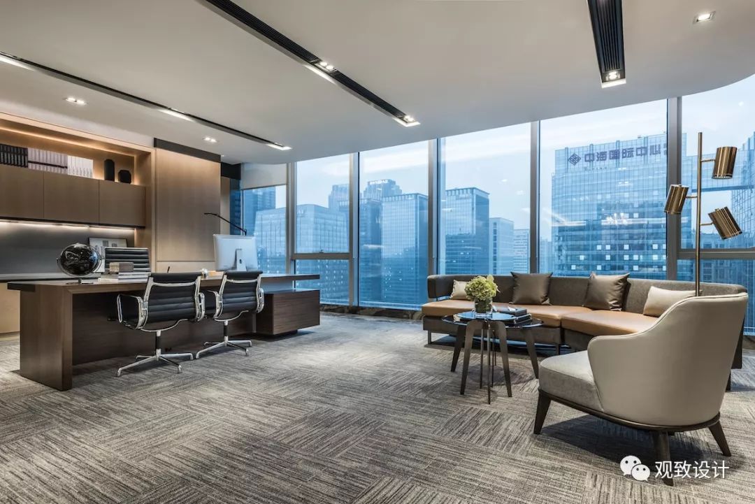成都中天天盈誉峰 M6 写字楼样板间 | 精英风范的现代办公空间-39