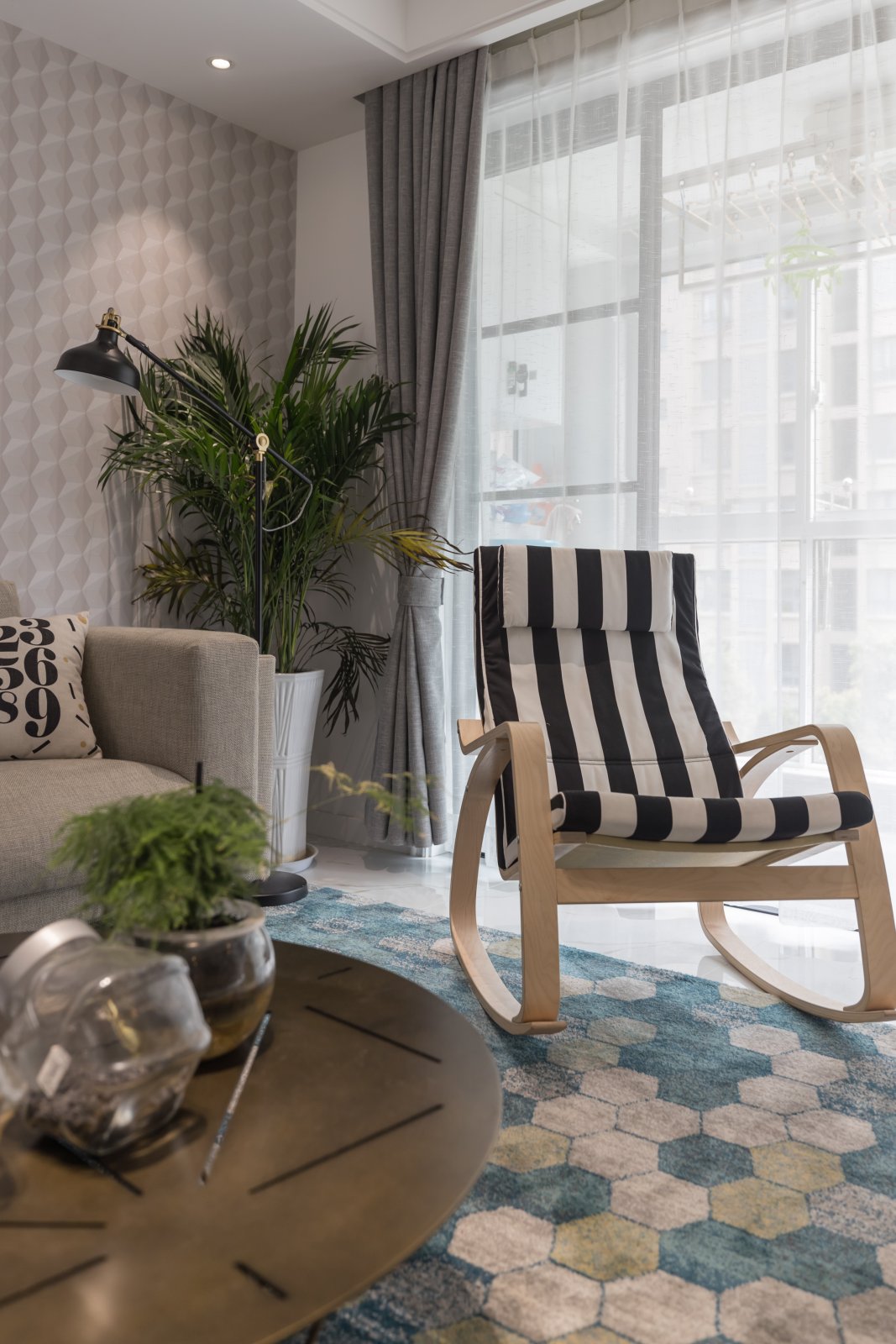 黎明曙光   135㎡清新明亮 胡建敏设计-12