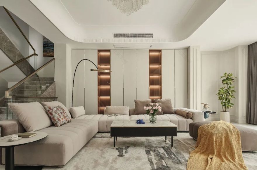 《花朝月夕》别墅设计丨中国南京丨纯一空间设计-19