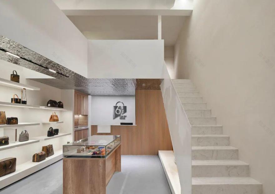 AO×DESIGN 奢侈品店的悬浮桥梁设计-30