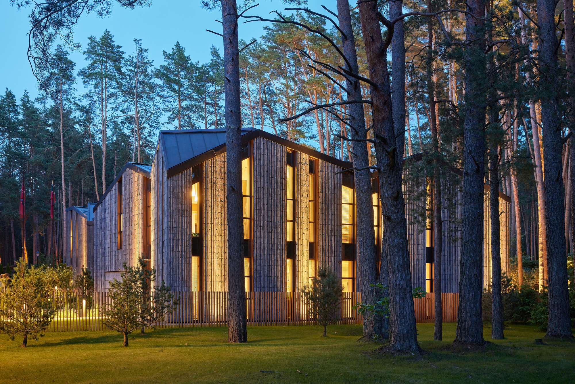 森林中的房屋丨立陶宛维尔纽斯丨Architektūros linija-22