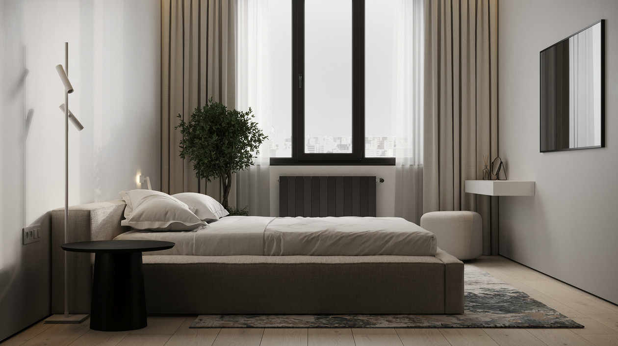 104㎡简约风住宅设计-11