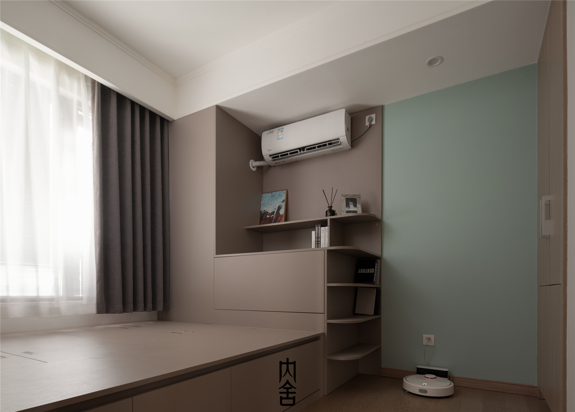 黑白灰简约住宅丨内舍软装陈书萧-27