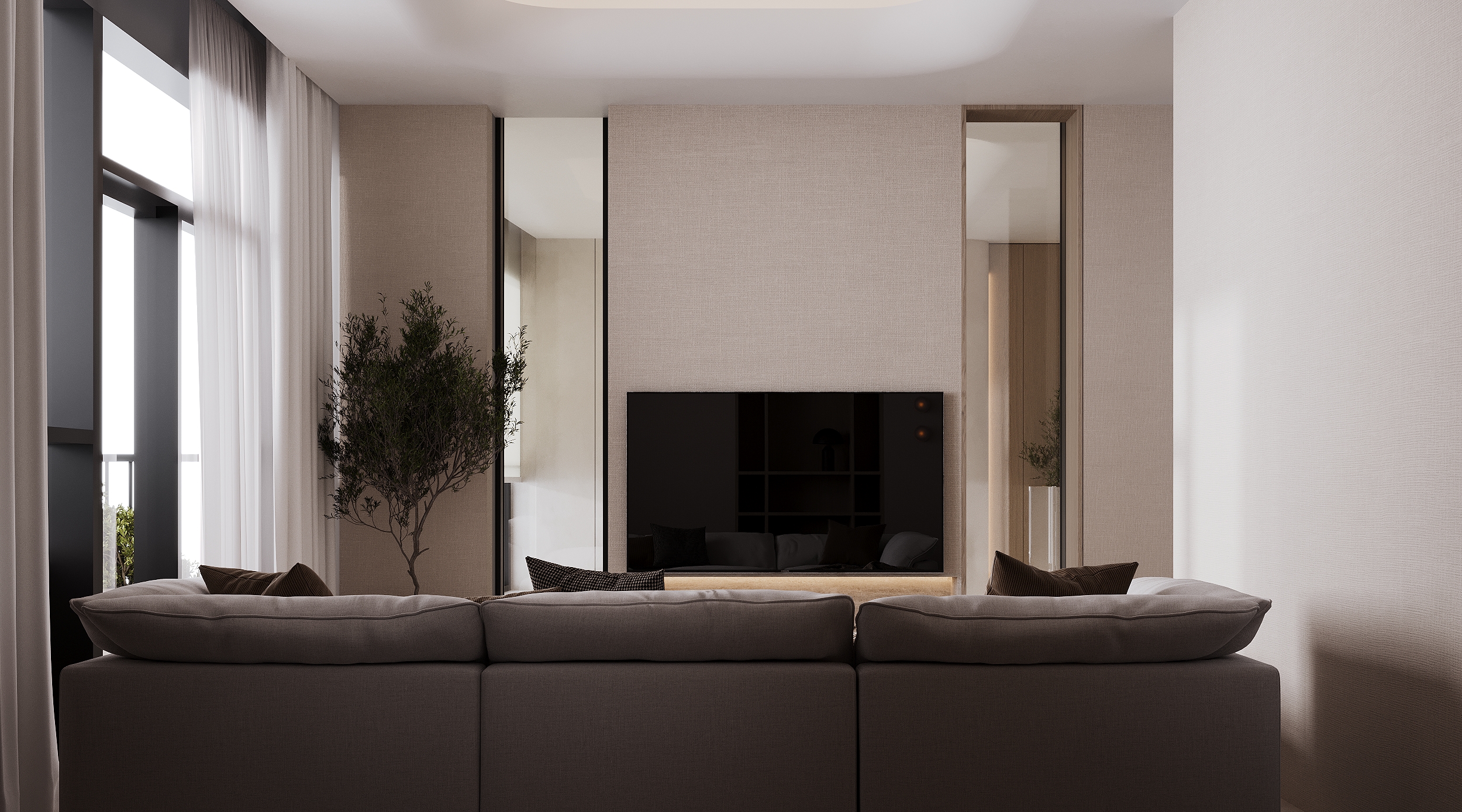 迪拜600平复式公寓可视化设计丨阿联酋迪拜-23