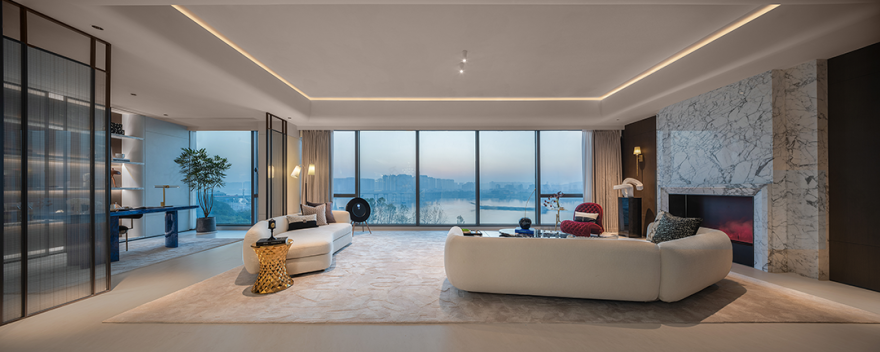 长沙中海阅湘台公寓 254 户型样板间丨中国长沙丨北京山禾金缘艺术设计股份有限公司-12