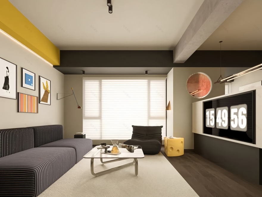 四川维港城二期丨中国内江丨宅南空间设计事务所-5