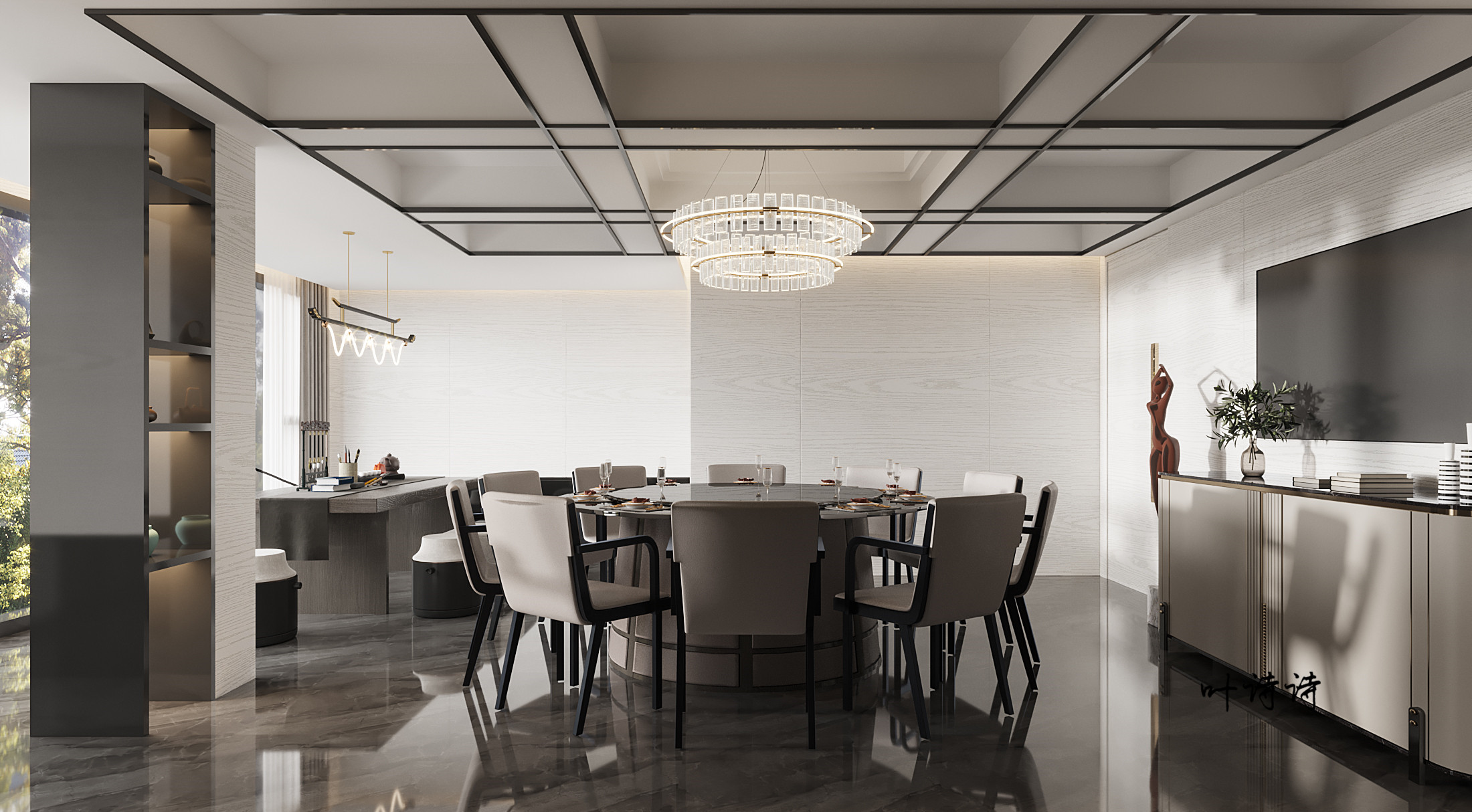 商业空间|私人会所设计-10