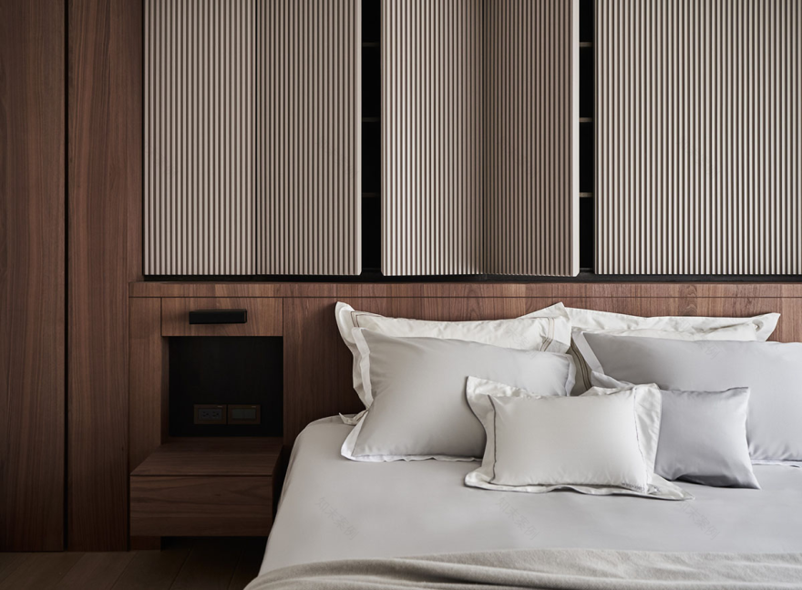 现代舒适的 132㎡原木风住宅-37