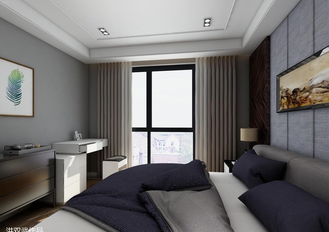 X 公馆高级灰 | 暗黑风格中的简约宁静-15