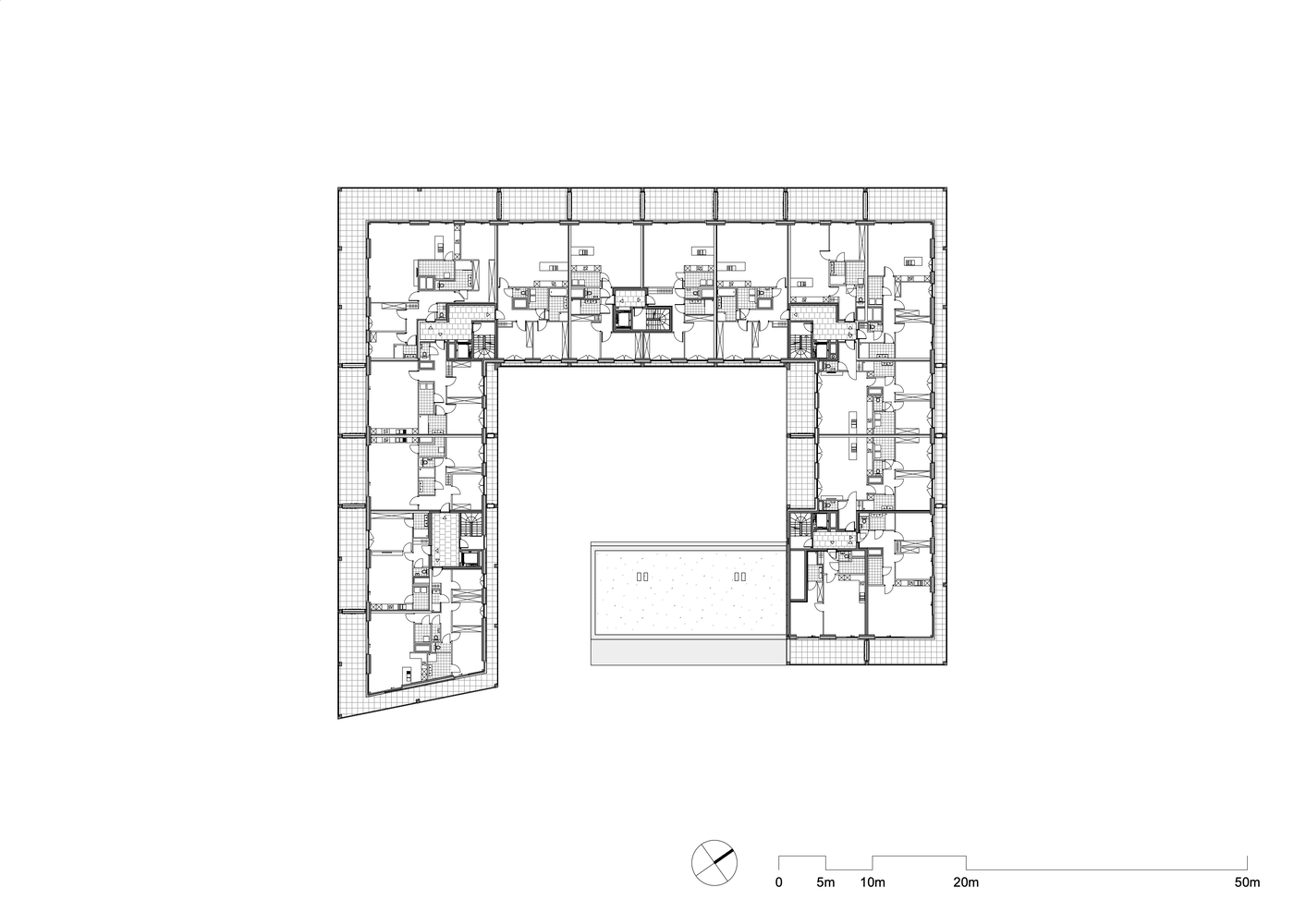Waterzicht Apartments | 比利时十八世纪公园旁的现代住宅建筑-49
