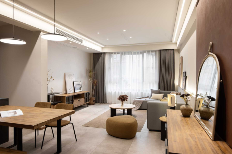 重庆康桥融府 · 侘寂艺术融合的温馨之家丨中国重庆丨重庆微观设计-17