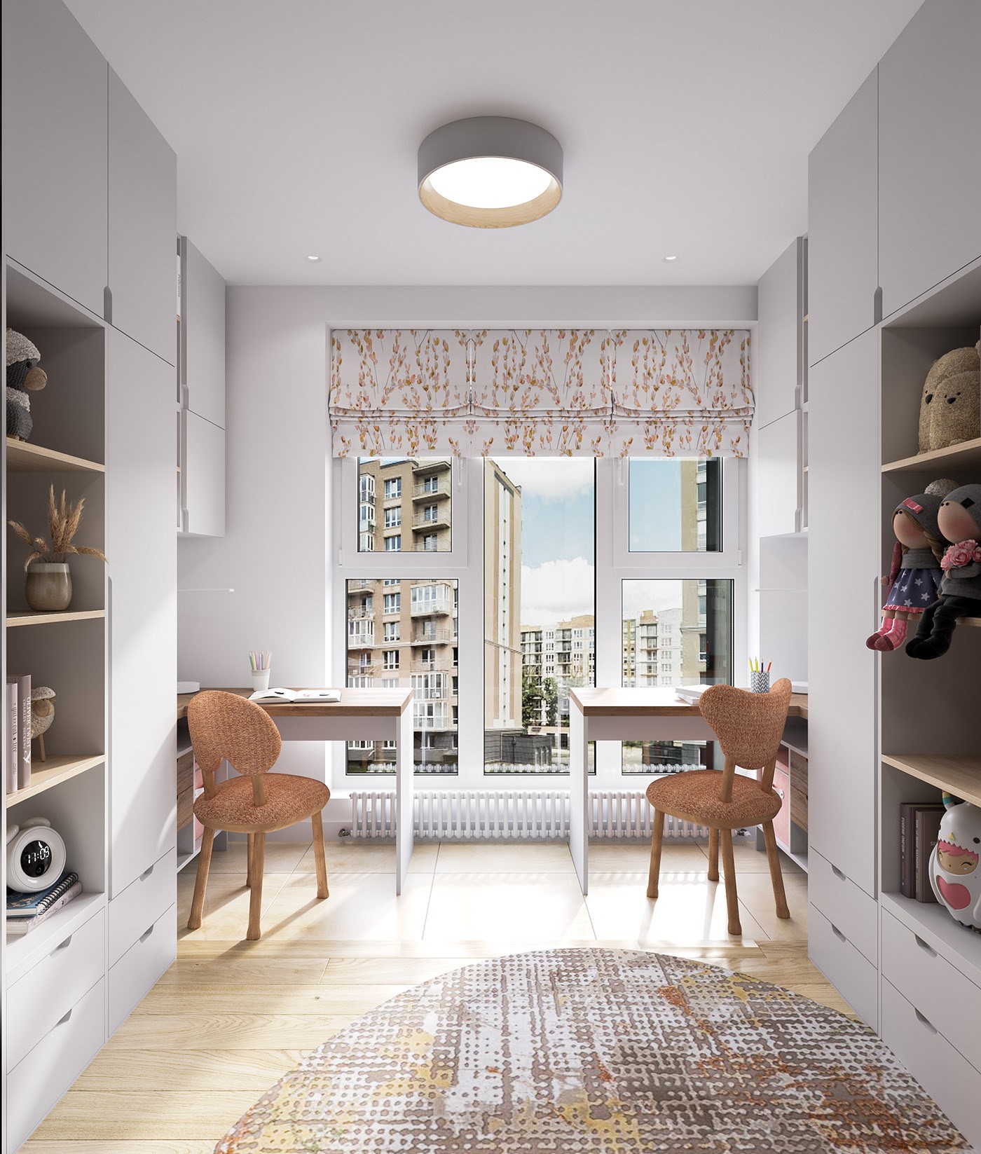 浅色系公寓设计 很舒适的住宅-18