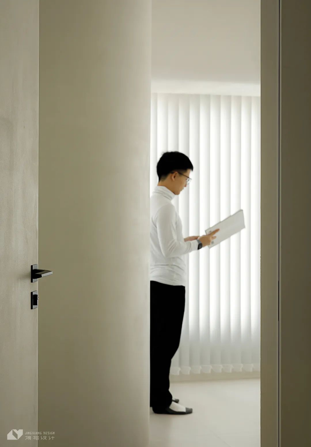 璞境 · 简约奶油侘寂风,纯净空间的艺术探索丨中国深圳丨深圳境相设计-68