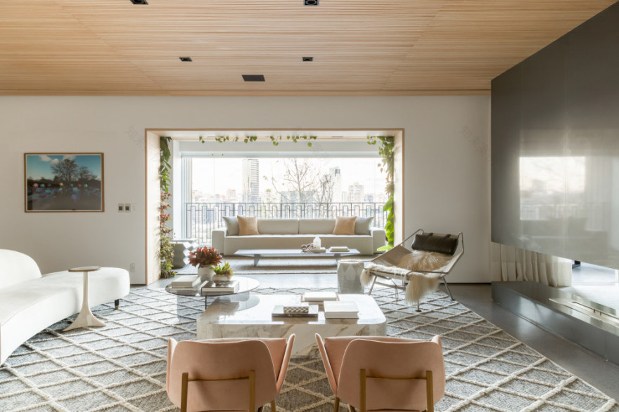 巴西 KTS 公寓 | 北欧风情的现代绿意空间-14