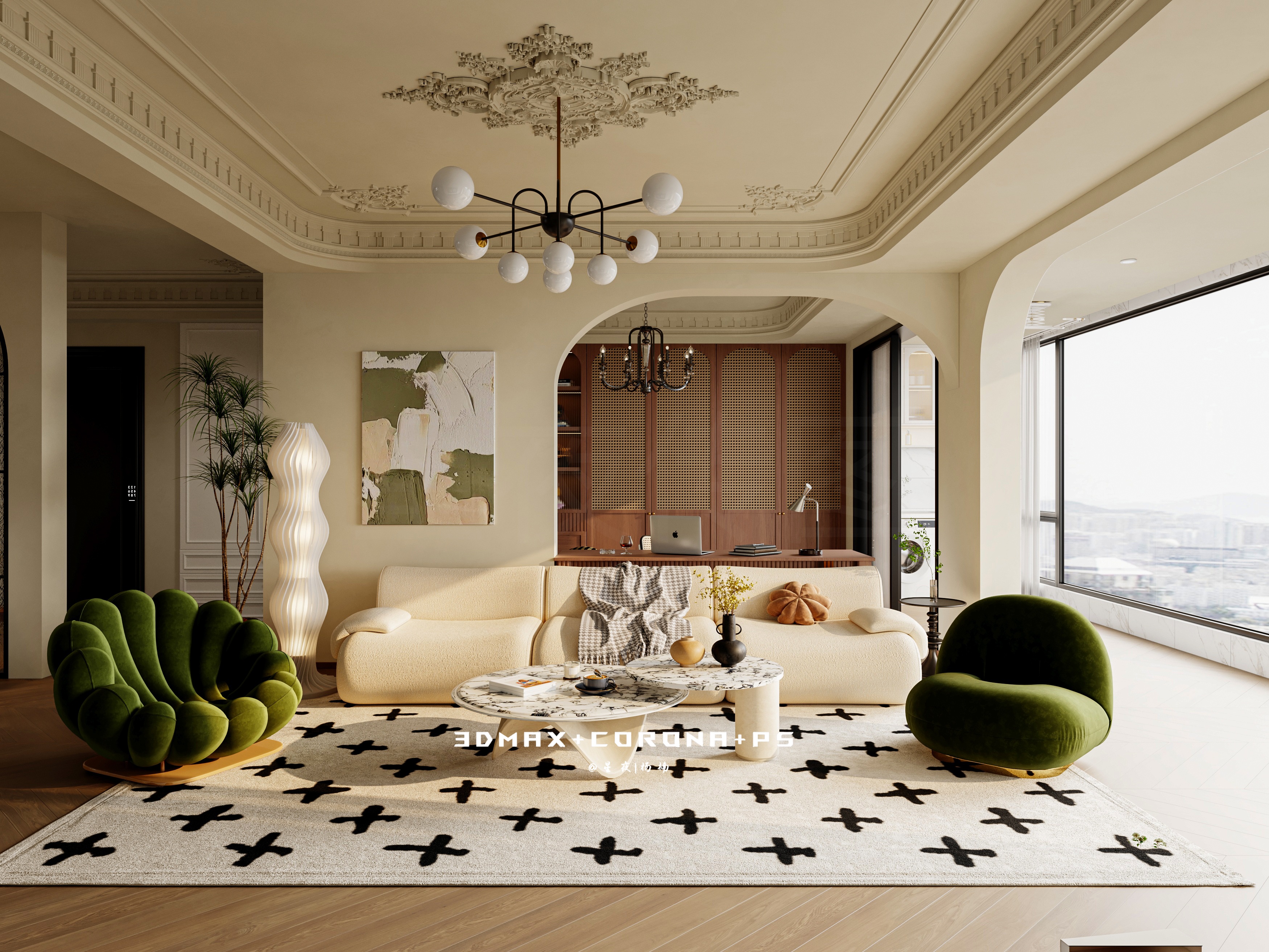 法式复古奶油风 氛围感温柔的浪漫-0