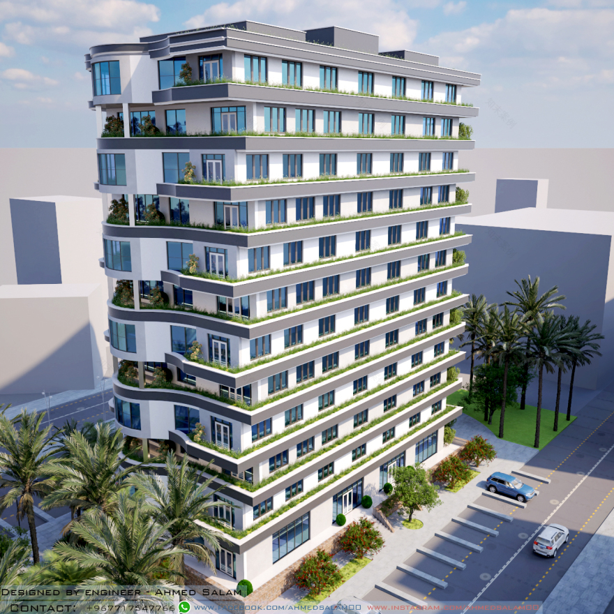 麦加某住宅塔楼设计丨沙特阿拉伯麦加丨Design Engineering consultants-7