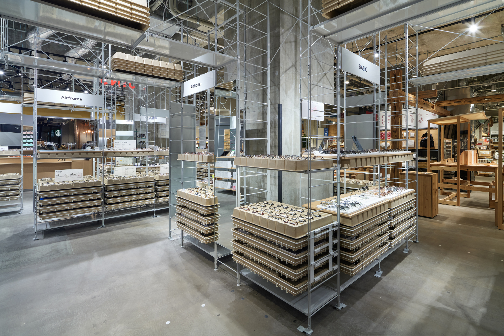 JINS 睛姿函馆店丨日本丨Schemata Architects + Jo Nagasaka-28