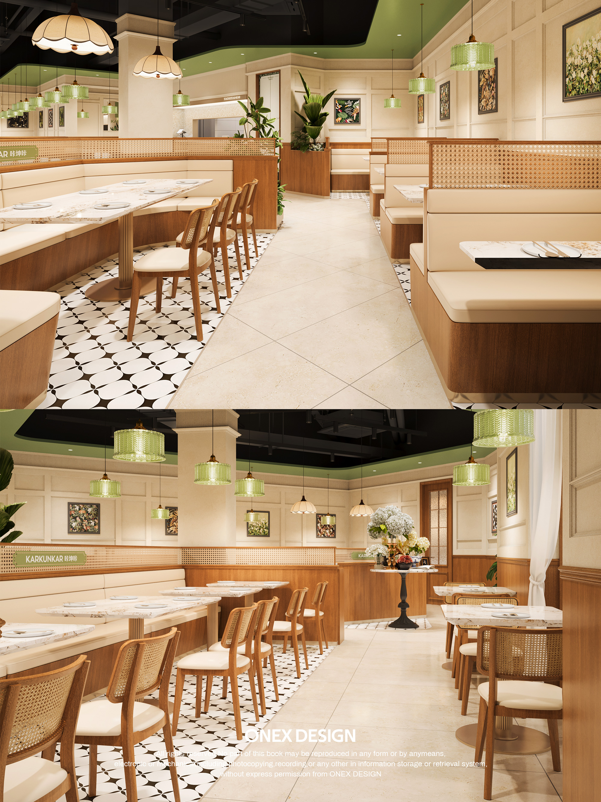 咔坤咔 · 泰国花园餐厅设计 | ONEXDESIGN-14