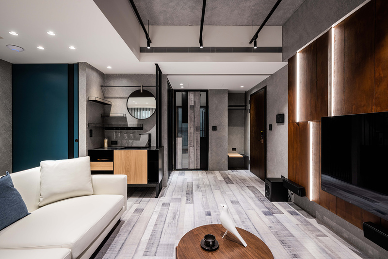 逆时光 | 现代工业风居家设计-5