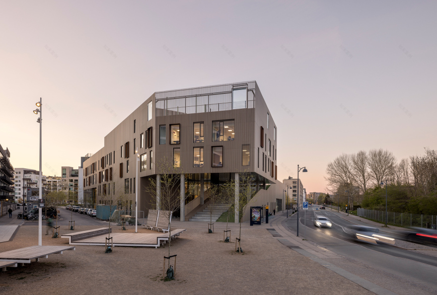 Islands Brygge 岛上的学校丨丹麦哥本哈根丨C.F. Møller,TREDJE NATUR-21