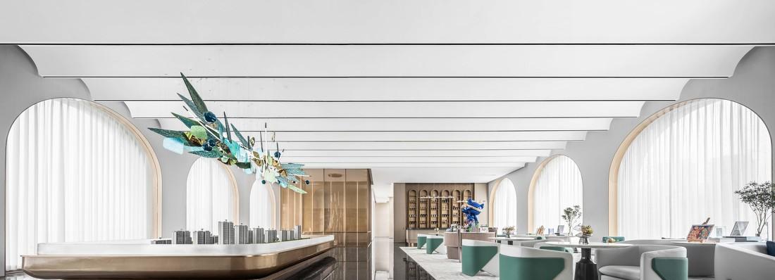 尚石设计丨售楼处丨旭辉×尚石 • 向阳而生的微笑生活馆-16