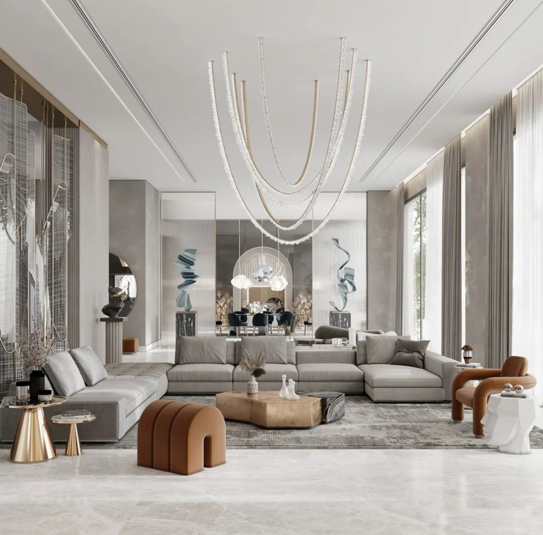 现代奢华室内设计丨埃及设计师 Mahi Soliman-44