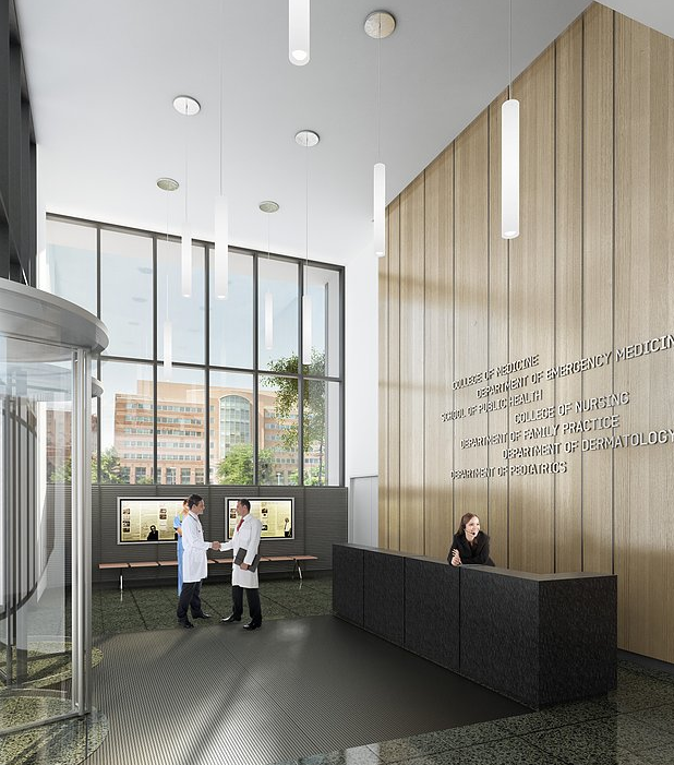 纽约州立大学 Downstate 健康科学中心 | 现代公共空间的精致诠释-20