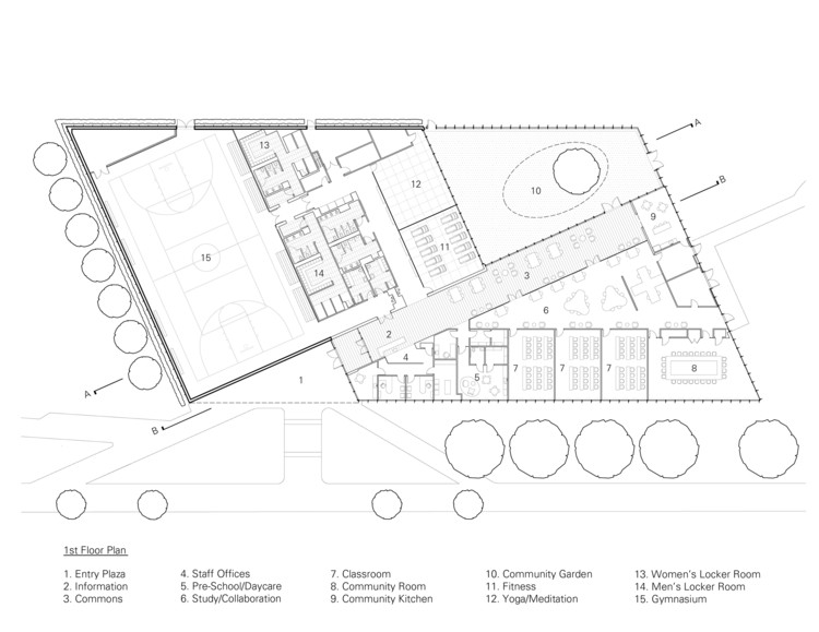 纽瓦克住房管理局 TREC 中心-8