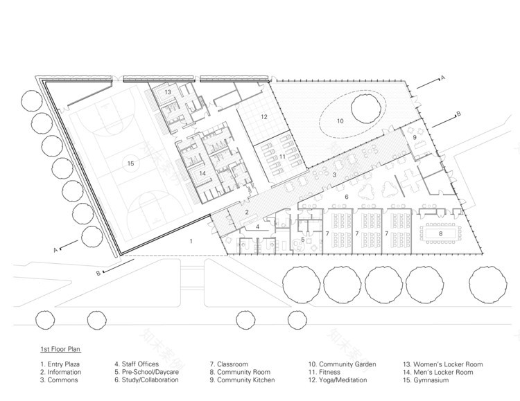 纽瓦克住房管理局 TREC 中心-8