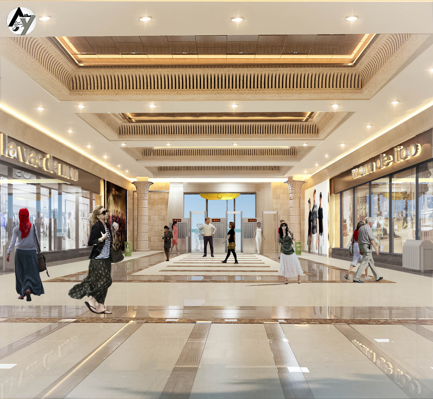 Bashtil 火车站购物中心丨埃及丨Diaconsult 办公室-27