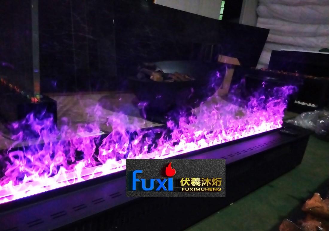 智能家居配饰打造现代音乐雾化壁炉空间-10