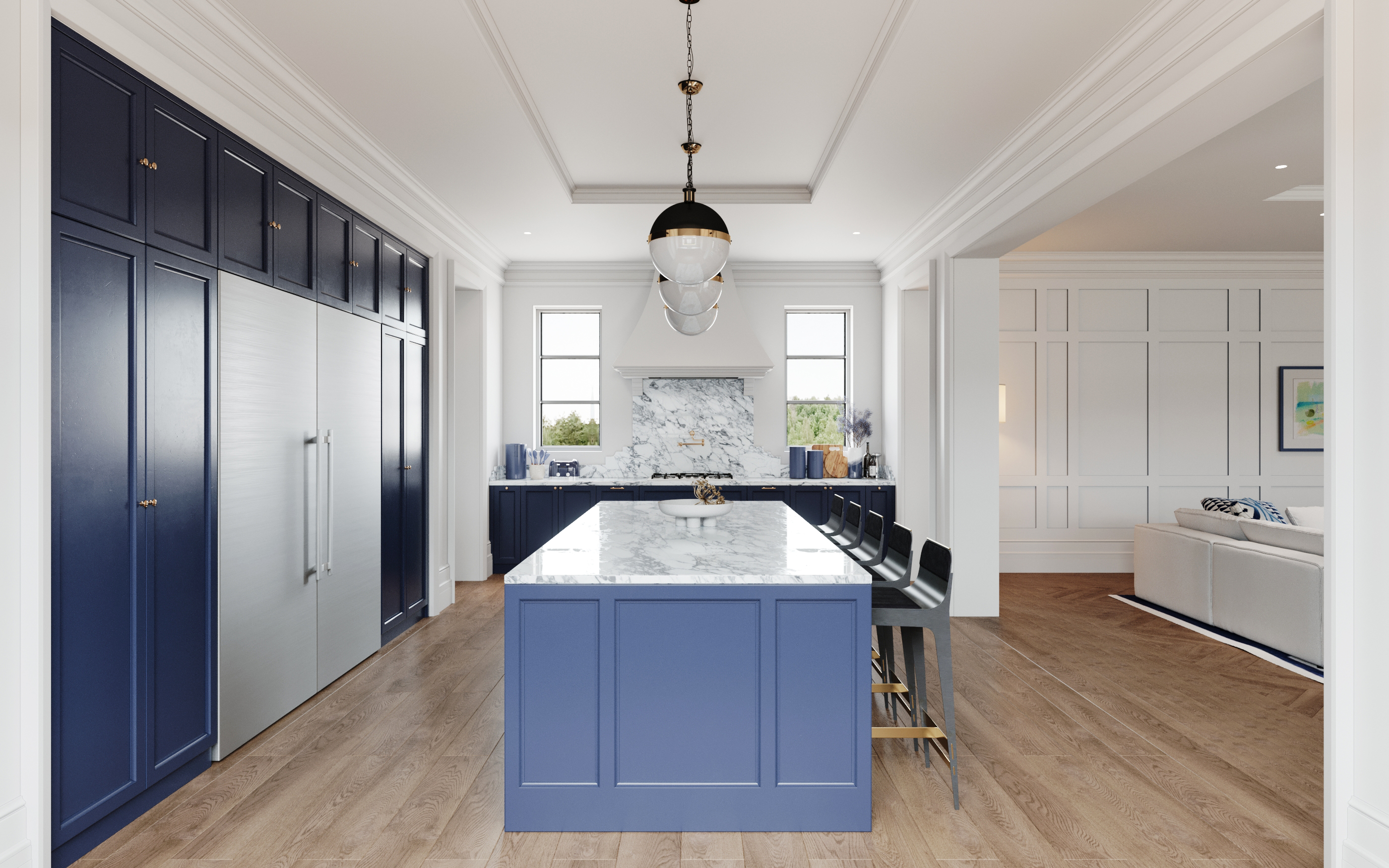 别墅 2 大房间和厨房丨沙特阿拉伯利雅得-13