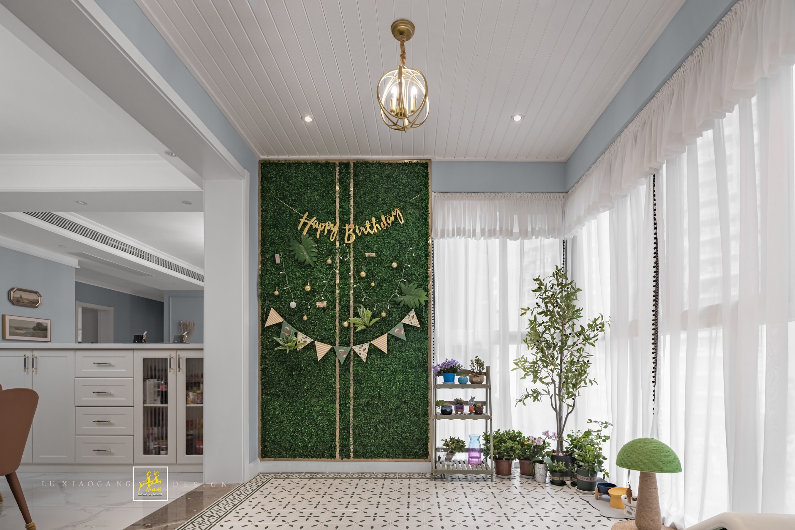 现代美式风格住宅设计丨中国成都丨卢小刚装饰设计有限公司-1