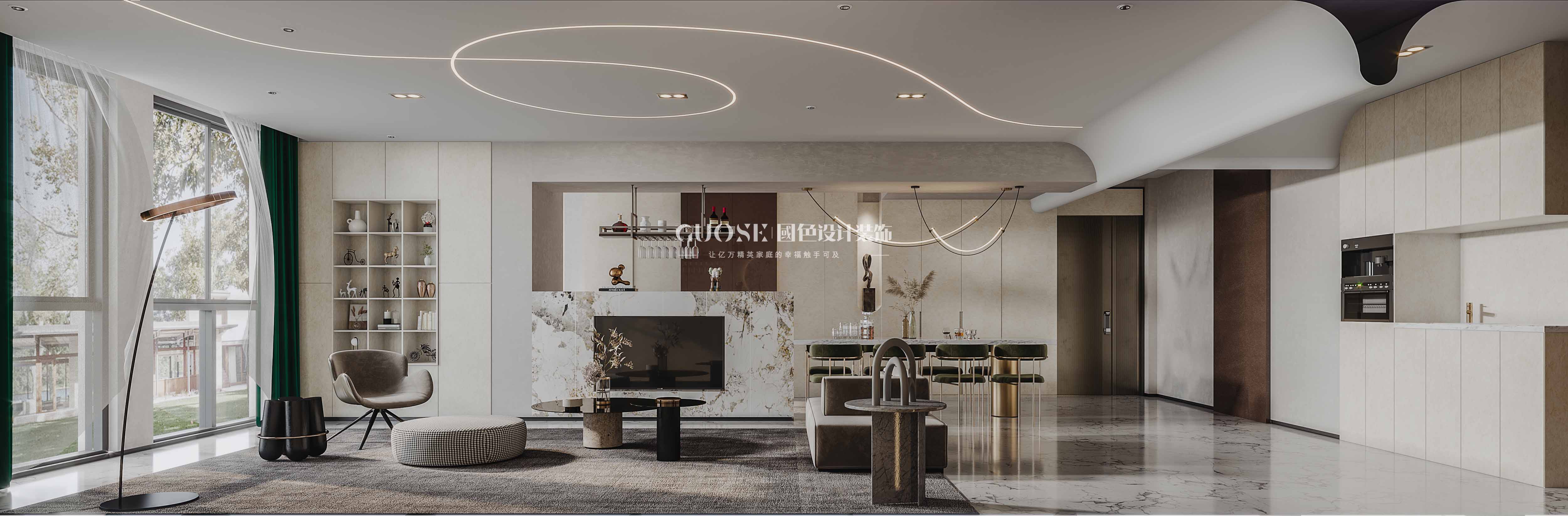 #国色设计装饰#宅寂风；精致家-3