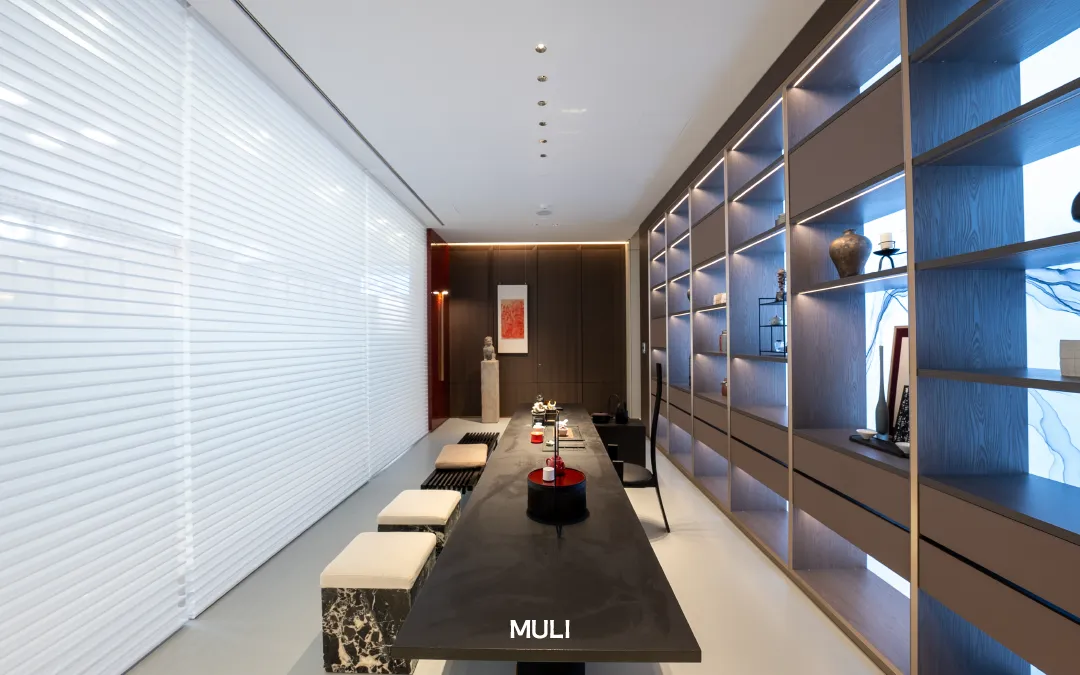 谷腾·三谷设计：新作｜木里木外潍坊高定体验店：智领鸢都，木启美好-22