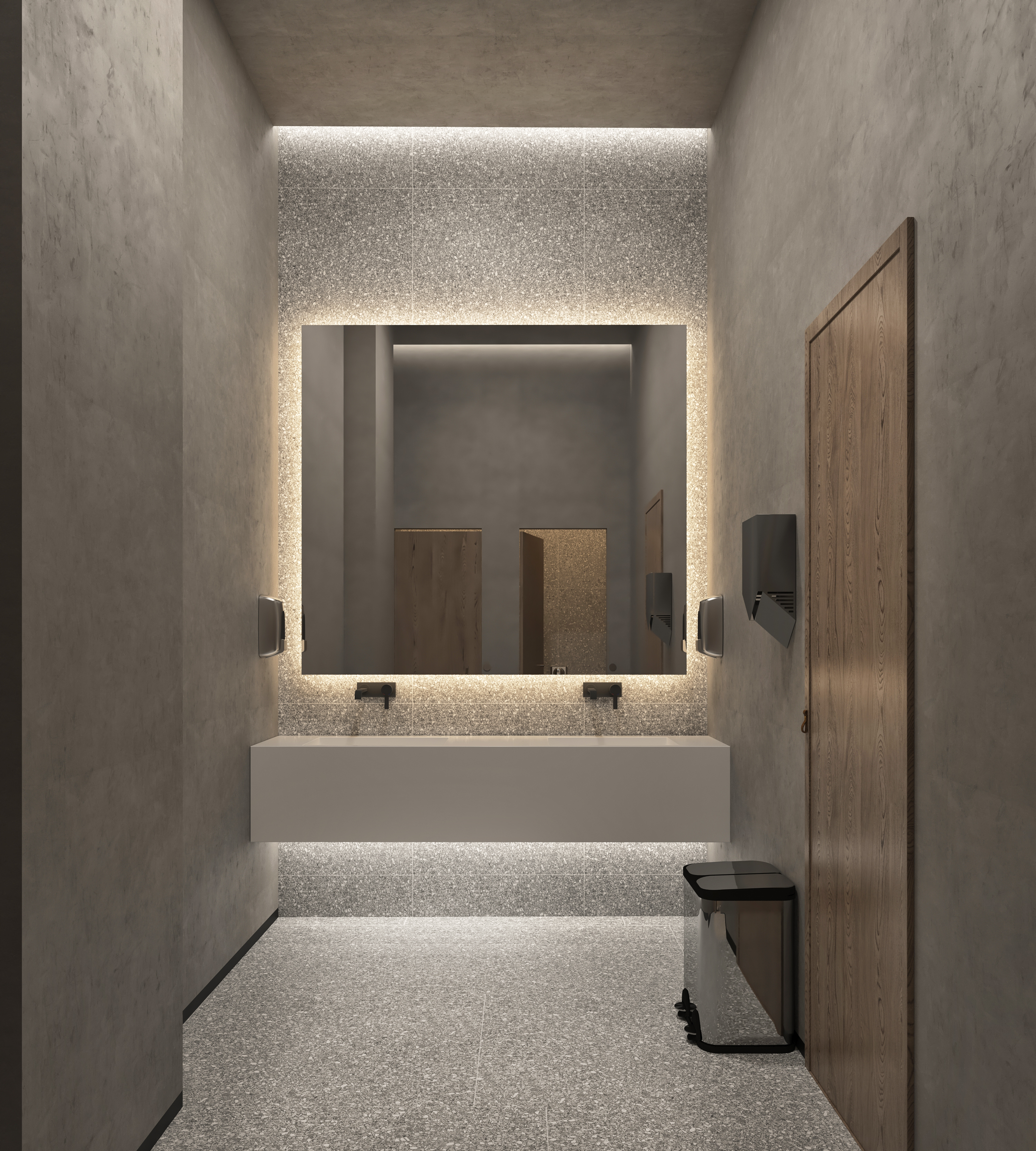 办公室公共卫生间-4