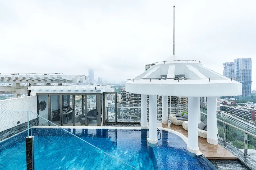 华侨城世纪村 598㎡空中泳池别墅丨中国深圳丨MAZZON 玛森-38