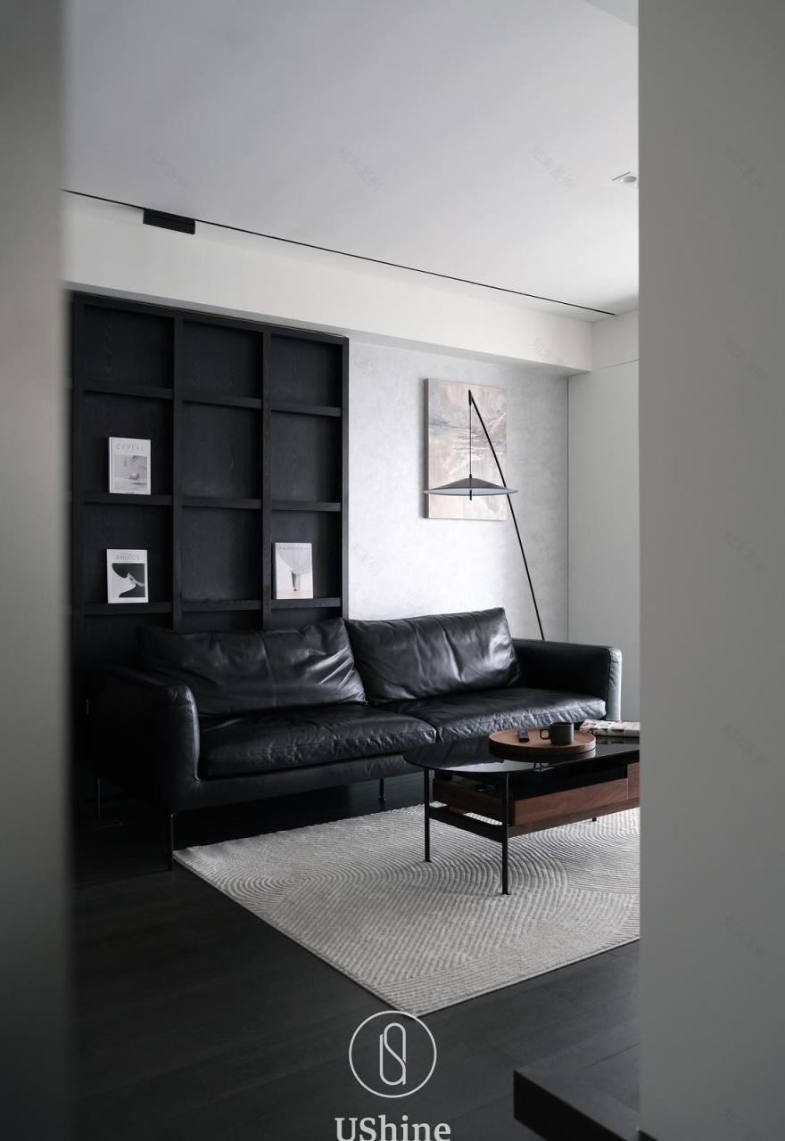 89㎡轻奢绅士之家丨予象空间设计-42