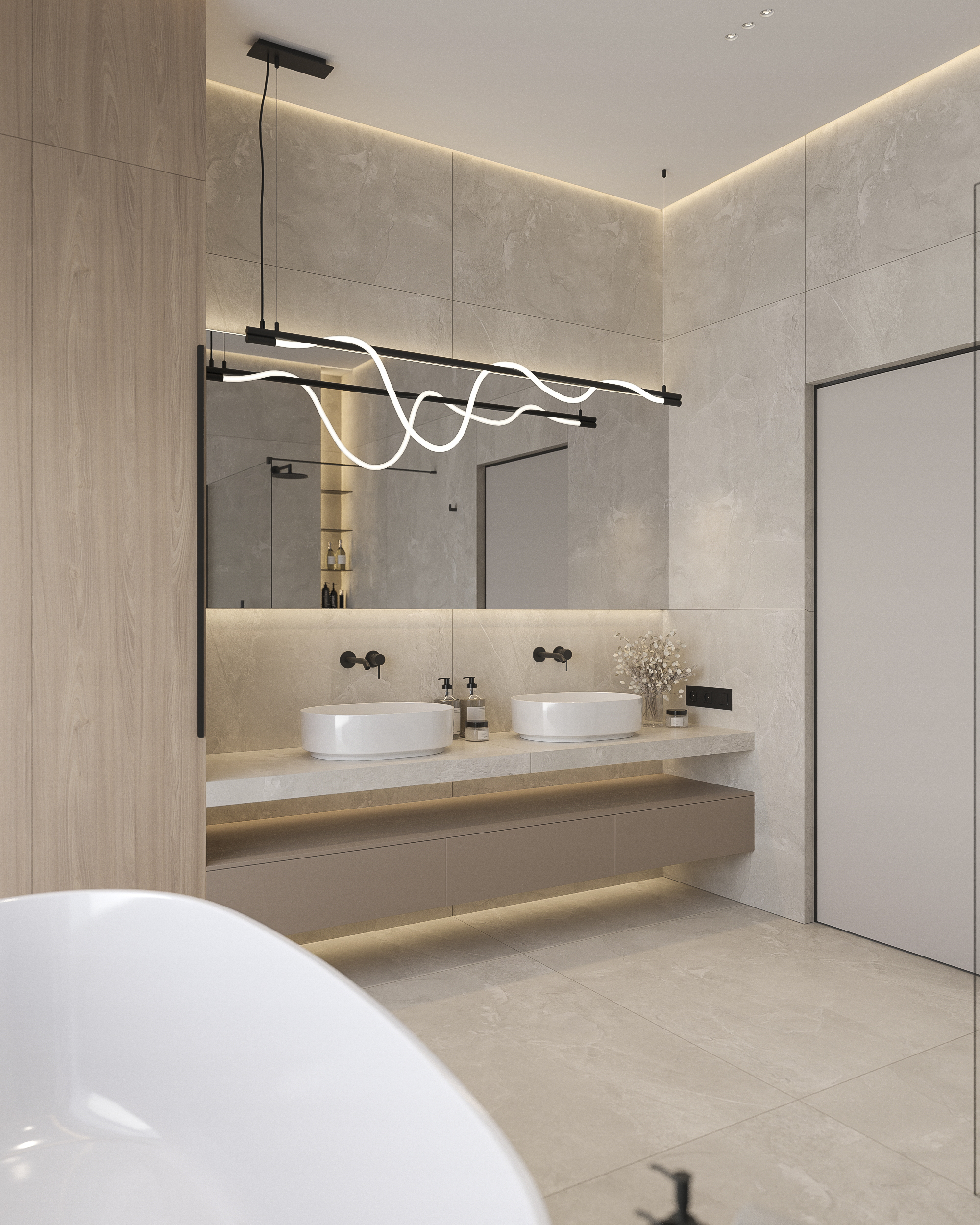 House in a modern style #K1-34
